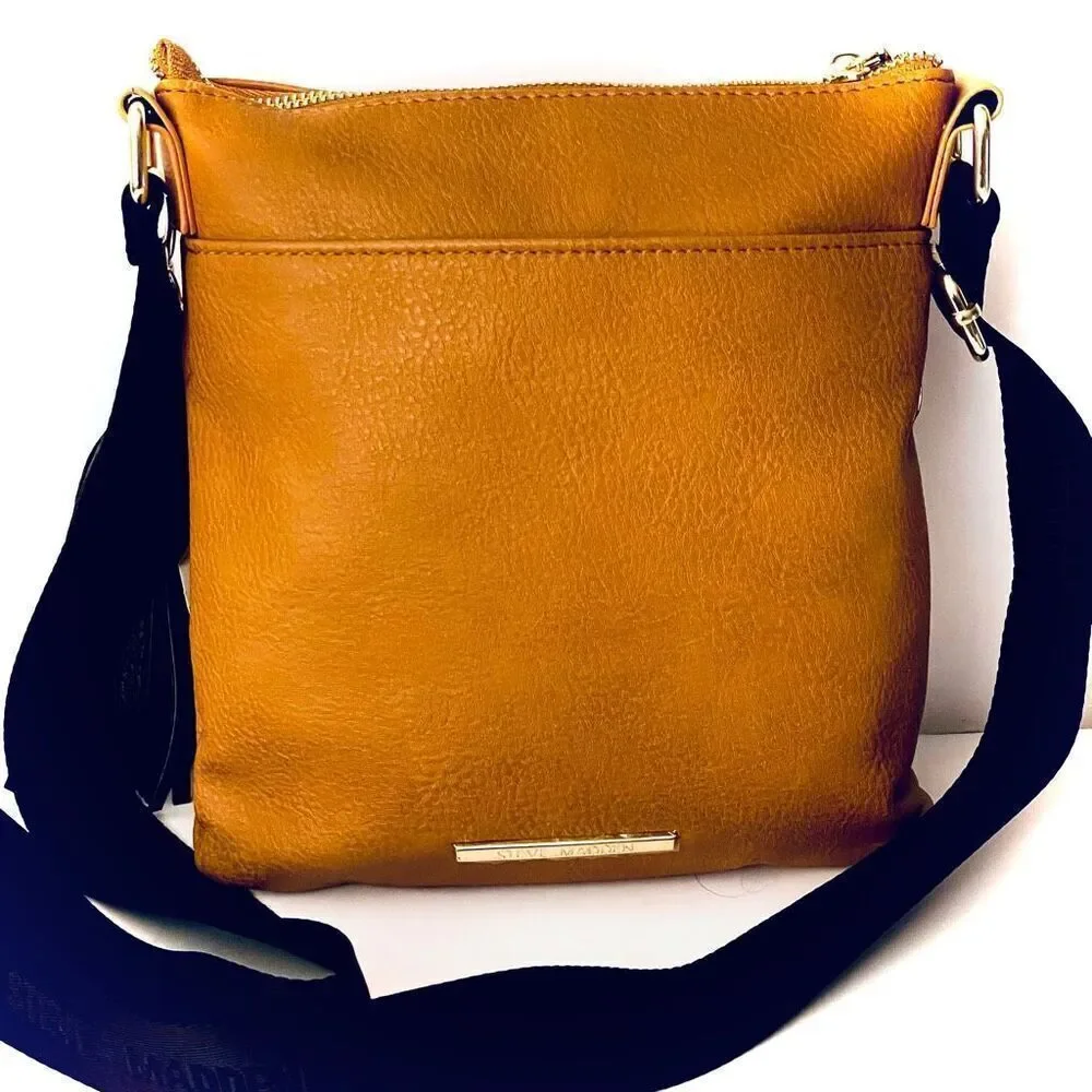 NWT Steve Madden Bglamm Crossbody Tan Bag New
